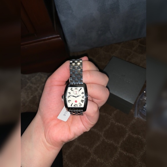 MICHELE Urban Mini Stainless Steel Bracelet Watch main image 4